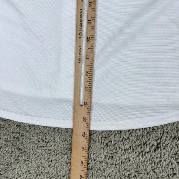 Atlanta Braves Jersey Womens Large White Blue MLB Baseball Nike City Connect 715 - Picture 11 of 14